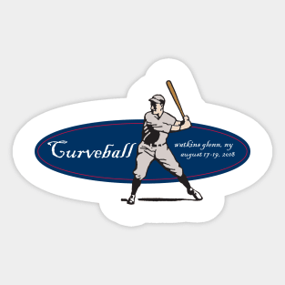 Curveball Sticker